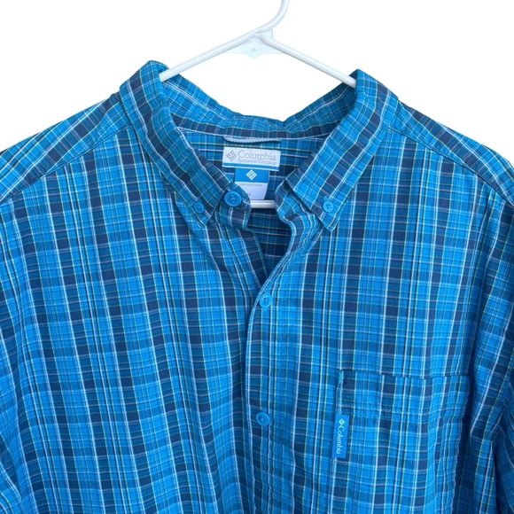 Columbia Men’s Plaid Button Up Shirt XL - Picture 2 of 6
